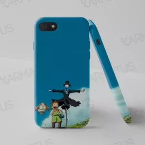 قاب موبایل طرح انیمه قلعۀ متحرک هاول Howl's Moving Castle