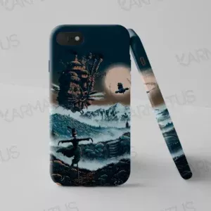 قاب موبایل طرح انیمه قلعۀ متحرک هاول Howl's Moving Castle