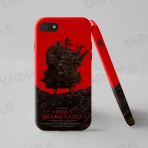 قاب موبایل طرح انیمه قلعۀ متحرک هاول Howl's Moving Castle