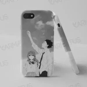 قاب موبایل طرح انیمه صدای خاموش A Silent Voice