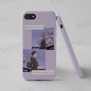 قاب موبایل طرح انیمه صدای خاموش A Silent Voice