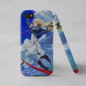 قاب موبایل طرح انیمه وایولت اورگاردن Violet Evergarden