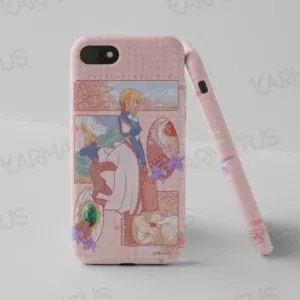 قاب موبایل طرح انیمه وایولت اورگاردن Violet Evergarden