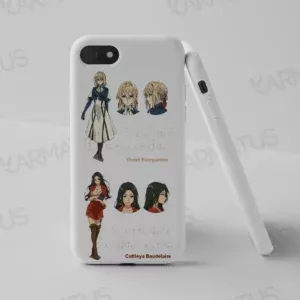 قاب موبایل طرح انیمه وایولت اورگاردن Violet Evergarden