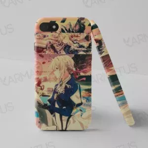 قاب موبایل طرح انیمه وایولت اورگاردن Violet Evergarden