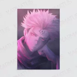 خرید پوستر طرح انیمه جوجوتسو کایسن Jujutsu Kaisen - کارماتوس (انواع قاب عکس و پوستر, پوستر) از کرماتوس