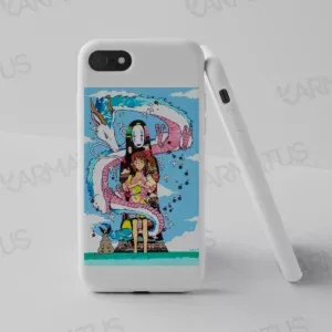 قاب موبایل طرح انیمه شهر اشباح Spirited Away