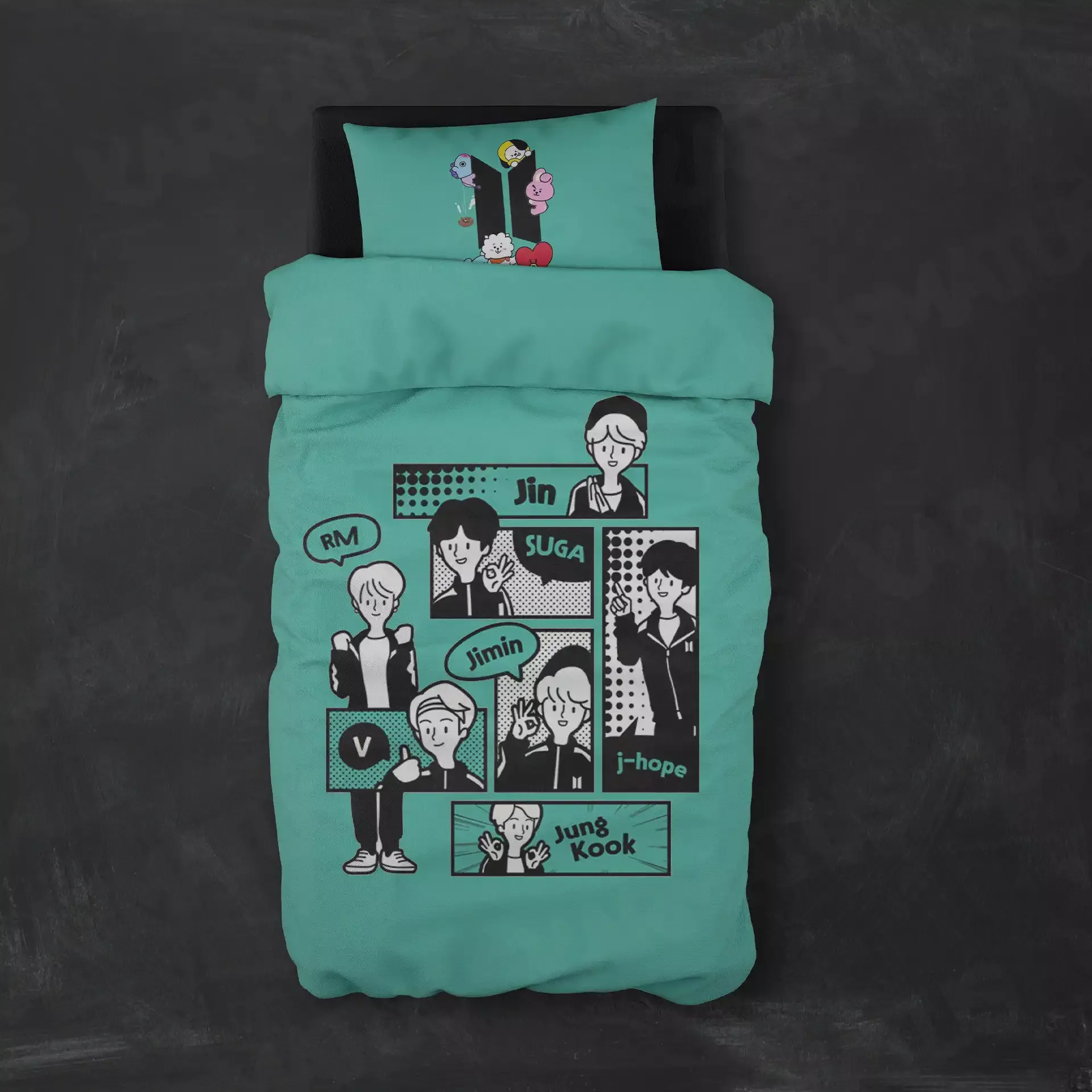 روتختی طرح بند بی تی اس BTS کد 17 5,900,000 تومان – کارماتوس روتختی طرح بند بی تی اس BTS