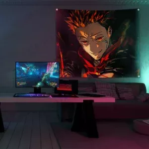 خرید بکدراپ طرح انیمه جوجوتسو کایسن Jujutsu Kaisen - کارماتوس (انواع قاب عکس و پوستر, بکدراپ) از کرماتوس