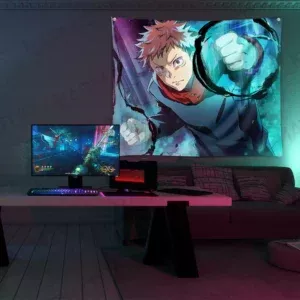 خرید بکدراپ طرح انیمه جوجوتسو کایسن Jujutsu Kaisen - کارماتوس (انواع قاب عکس و پوستر, بکدراپ) از کرماتوس