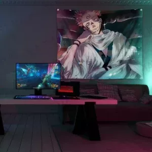 خرید بکدراپ طرح انیمه جوجوتسو کایسن Jujutsu Kaisen - کارماتوس (انواع قاب عکس و پوستر, بکدراپ) از کرماتوس