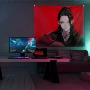 خرید بکدراپ طرح انیمه جوجوتسو کایسن Jujutsu Kaisen - کارماتوس (انواع قاب عکس و پوستر, بکدراپ) از کرماتوس