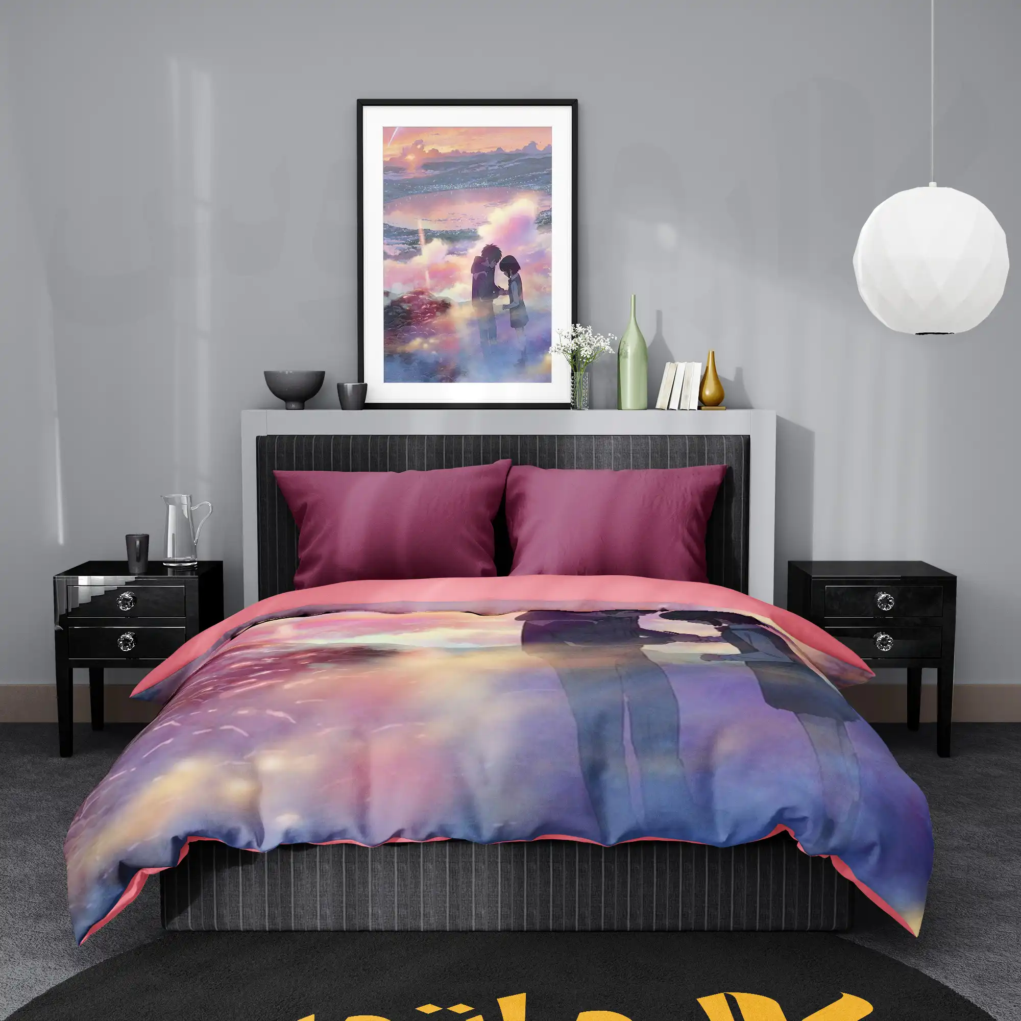 روتختی طرح اسم تو Your Name کد 6 5,900,000 تومان – کارماتوس روتختی طرح اسم تو Your Name یک و دو نفره - کارماتوس