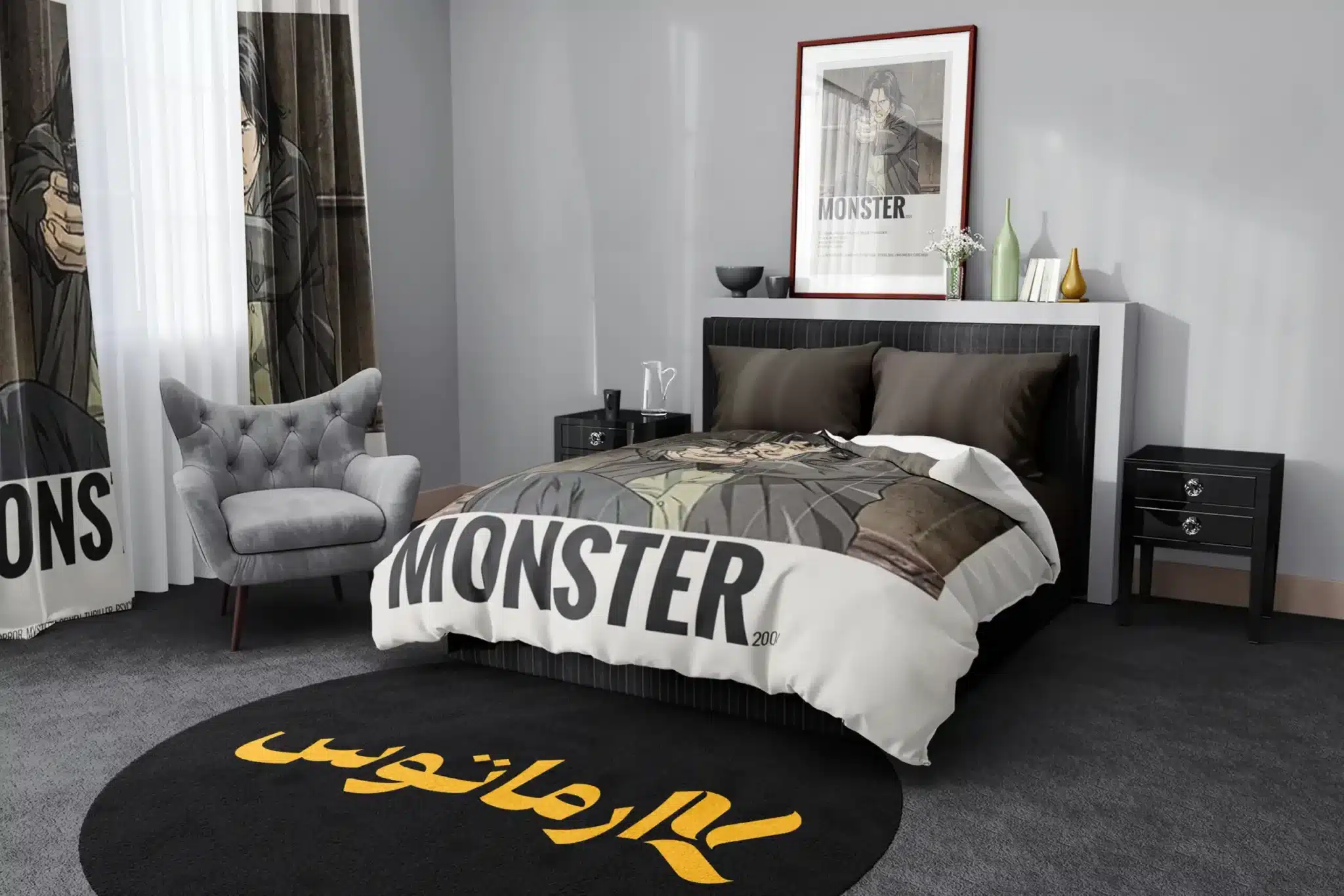 روتختی طرح مانستر Monster کد 6 5,900,000 تومان – کارماتوس روتختی طرح مانستر Monster یک و دو نفره - کارماتوس