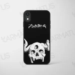 قاب موبایل طرح انیمه شبدر سیاه Black Clover