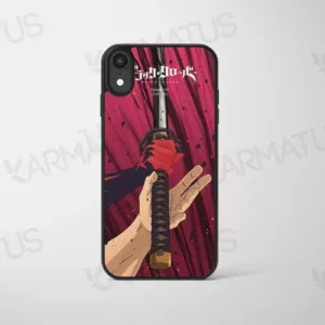 قاب موبایل طرح انیمه شبدر سیاه Black Clover