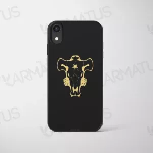 قاب موبایل طرح انیمه شبدر سیاه Black Clover