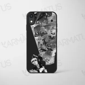 قاب موبایل طرح انیمه شبدر سیاه Black Clover