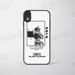 قاب موبایل طرح انیمه شبدر سیاه Black Clover