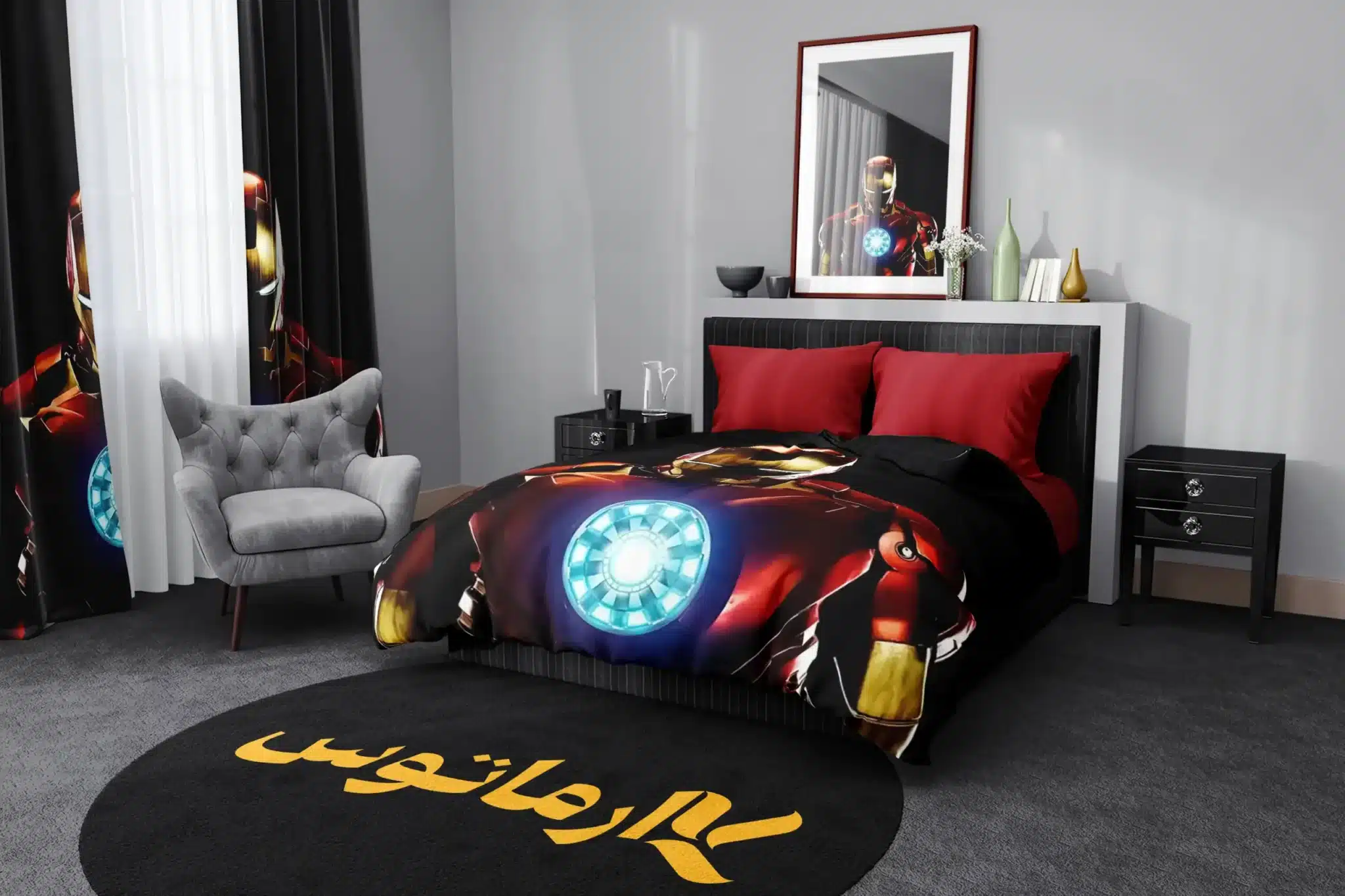 روتختی طرح آیرون من Iron Man کد 8 5,900,000 تومان – کارماتوس روتختی طرح آیرون من Iron Man کد 8 - Image 3