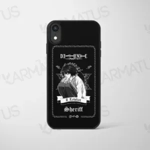 قاب موبایل طرح انیمه دفترچه مرگ Death Note