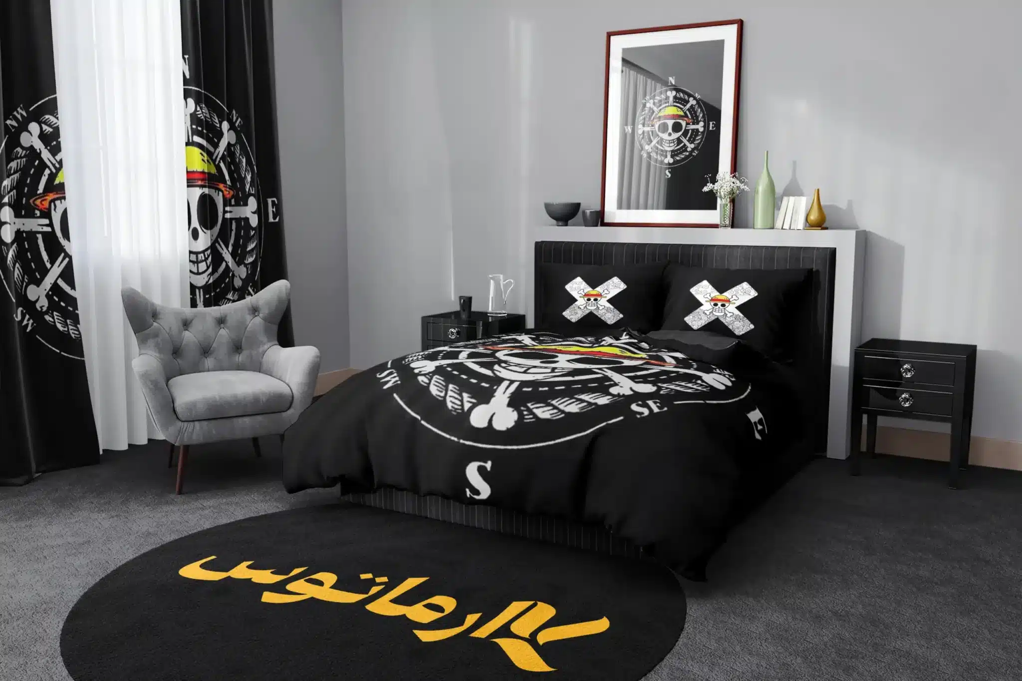 روتختی طرح وان پیس One Piece کد 6 5,900,000 تومان – کارماتوس روتختی یک و دو نفره انیمه وان پیس One Piece - کارماتوس