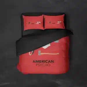 خرید روتختی طرح امریکن سایکو American Psycho یک و دو نفره - کارماتوس
