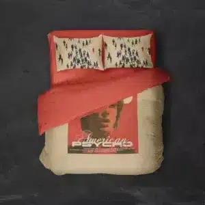 خرید روتختی طرح امریکن سایکو American Psycho یک و دو نفره - کارماتوس