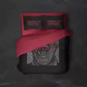 خرید روتختی طرح امریکن سایکو American Psycho یک و دو نفره - کارماتوس