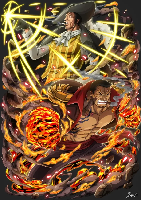 دانلود عکس آکاینو ساکازوکی Sakazuki Akainu وان پیس با کیفیت 4k و رزولویشن بالا - کارماتوس