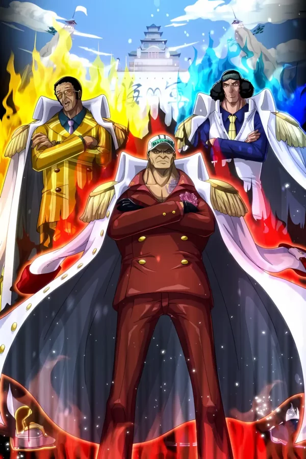 دانلود عکس آکاینو ساکازوکی Sakazuki Akainu وان پیس با کیفیت 4k و رزولویشن بالا - کارماتوس