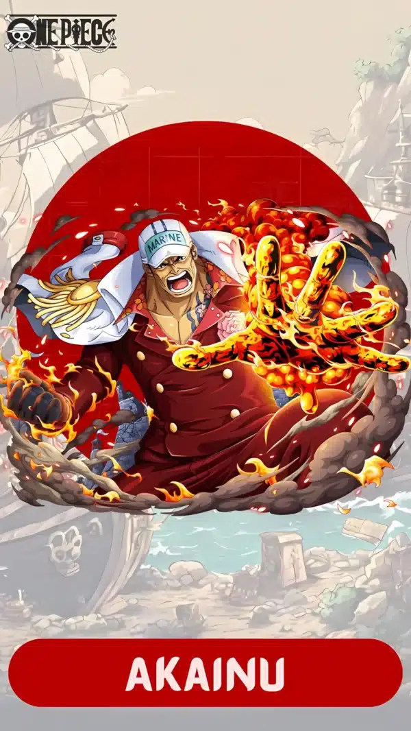 دانلود عکس آکاینو ساکازوکی Sakazuki Akainu وان پیس با کیفیت 4k و رزولویشن بالا - کارماتوس