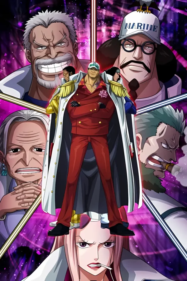 دانلود عکس آکاینو ساکازوکی Sakazuki Akainu وان پیس با کیفیت 4k و رزولویشن بالا - کارماتوس