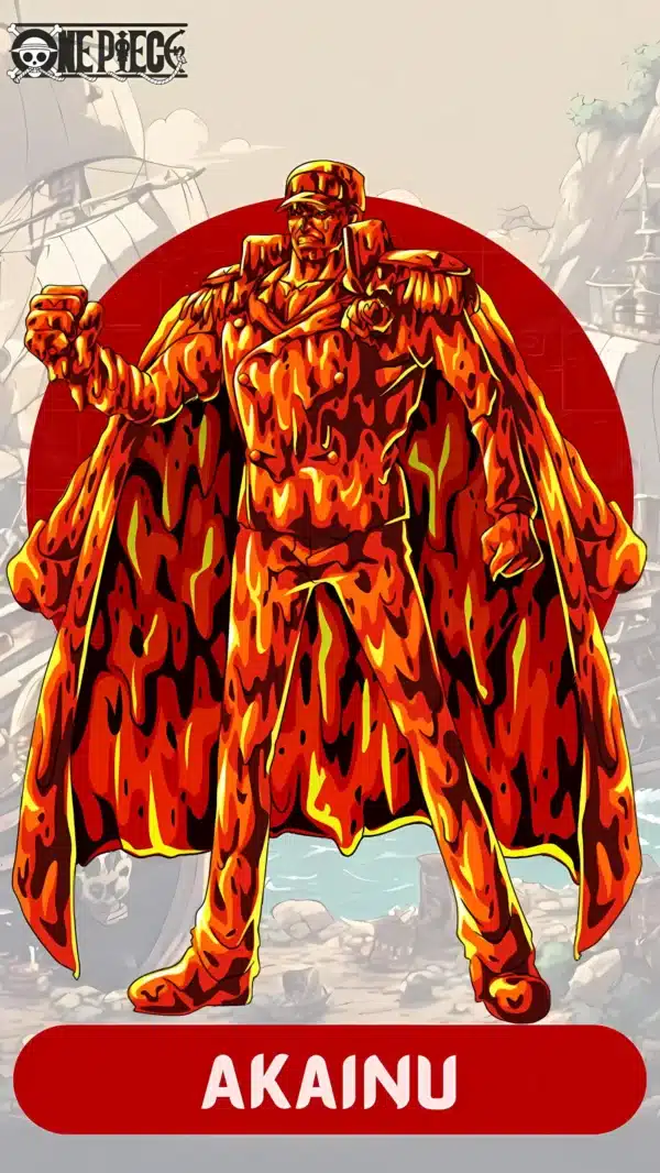 دانلود عکس آکاینو ساکازوکی Sakazuki Akainu وان پیس با کیفیت 4k و رزولویشن بالا - کارماتوس
