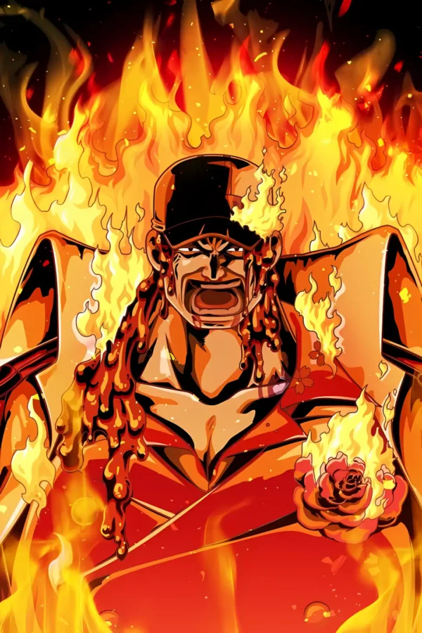 دانلود عکس آکاینو ساکازوکی Sakazuki Akainu وان پیس با کیفیت 4k و رزولویشن بالا - کارماتوس