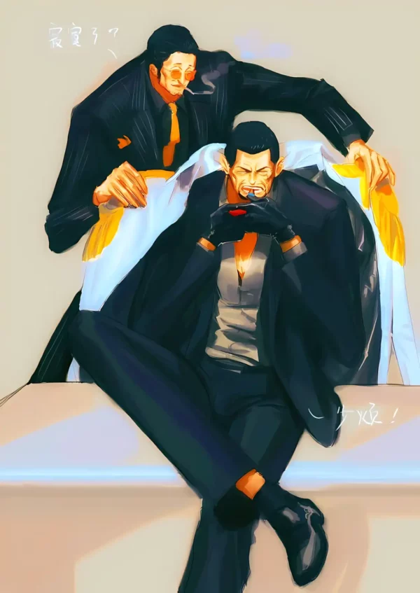 دانلود عکس آکاینو ساکازوکی Sakazuki Akainu وان پیس با کیفیت 4k و رزولویشن بالا - کارماتوس