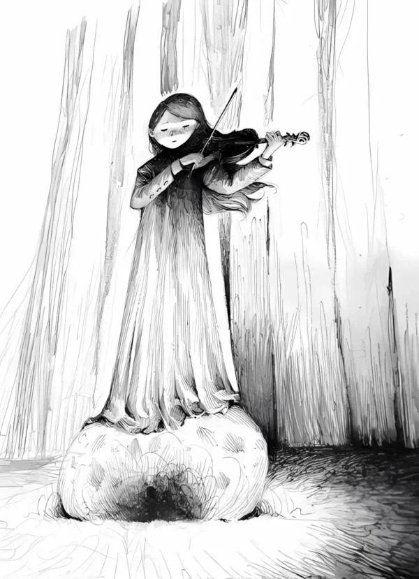 دانلود عکس دختر انیمه در شب A picture of an anime girl at night با کیفیت 4k و و رزولویشن بالا - کارماتوس