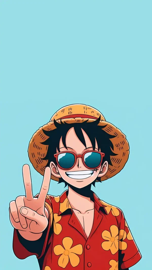 عکس کیوت لوفی از انیمه وان پیس برای پروفایل - کارماتوس