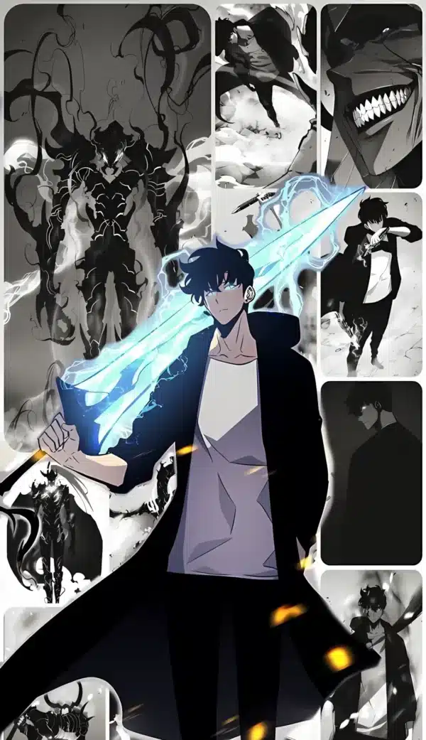 دانلود عکس تک رو Solo Leveling با کیفیت 4k و رزولویشن بالا - کارماتوس