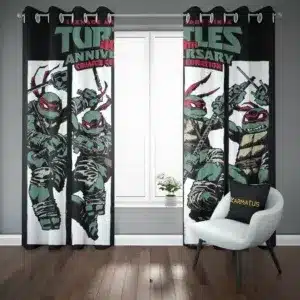 پرده پانچ لاک پشت های نینجا