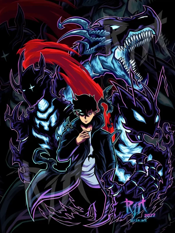 دانلود عکس تک رو Solo Leveling با کیفیت 4k و رزولویشن بالا - کارماتوس