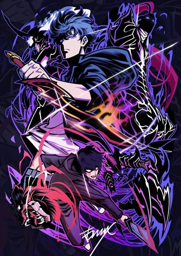 دانلود عکس تک رو Solo Leveling با کیفیت 4k و رزولویشن بالا - کارماتوس