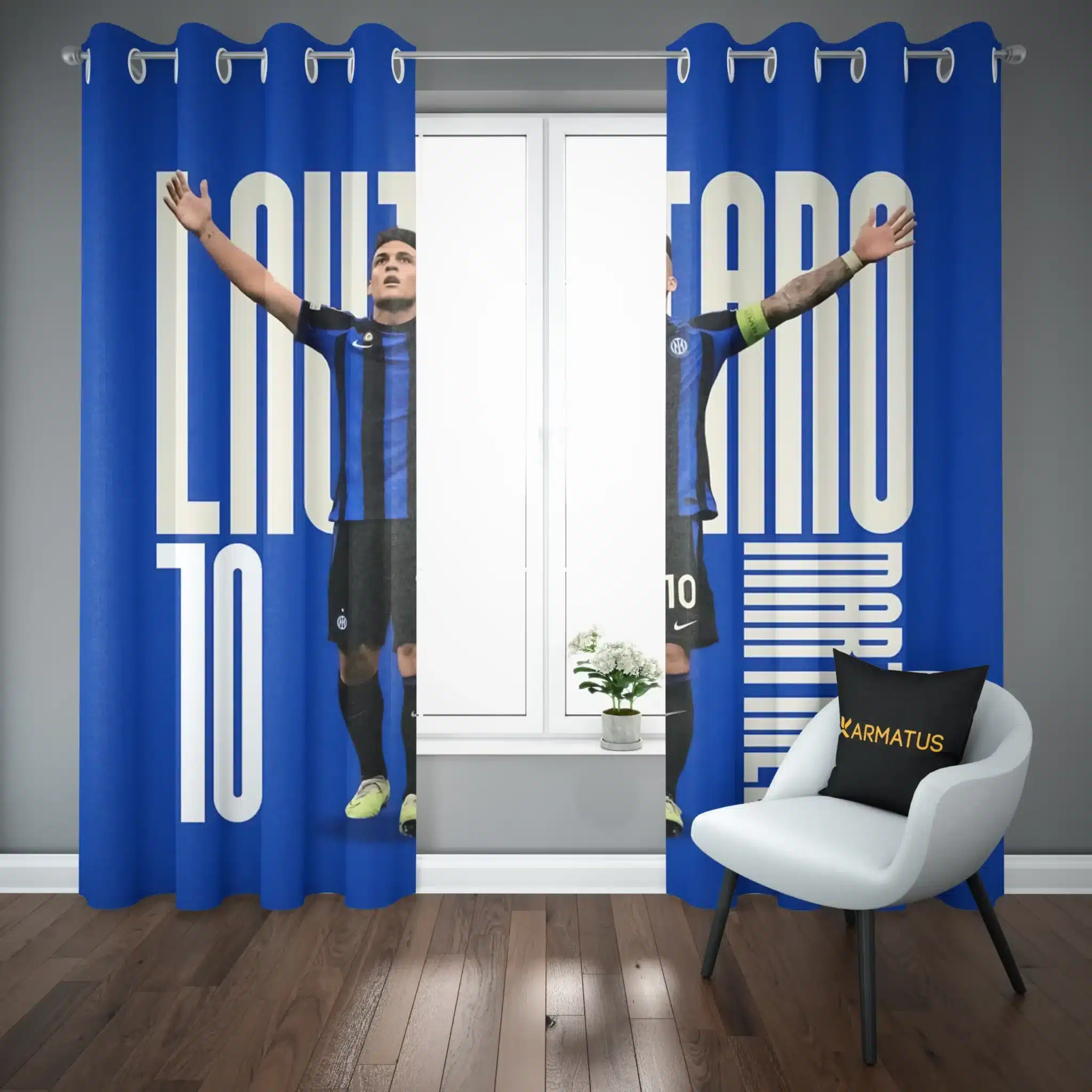 پرده پانچ اینتر میلان | کالکشن Football - مدل IM-011 3,499,000 تومان – کارماتوس پرده پانچ اینتر میلان Inter Milan