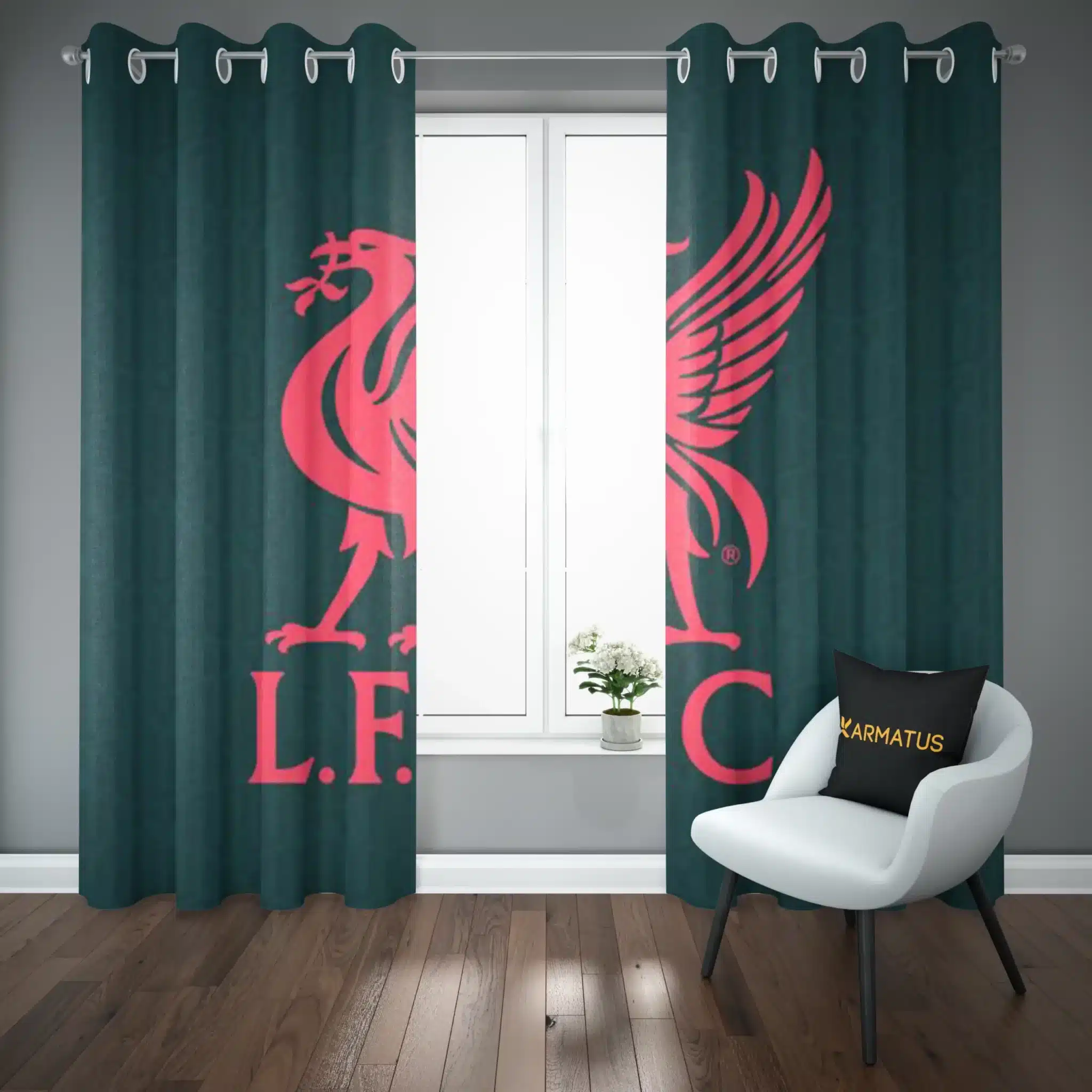 پرده پانچ لیورپول | کالکشن Football - مدل LIV-005 3,499,000 تومان – کارماتوس پرده پانچ طرح لیورپول Liverpool