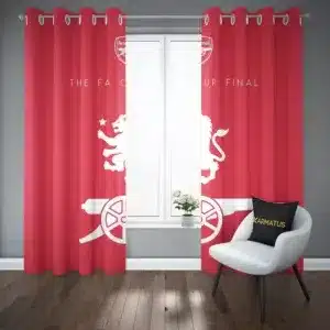 پرده پانچ طرح آرسنال Arsenal