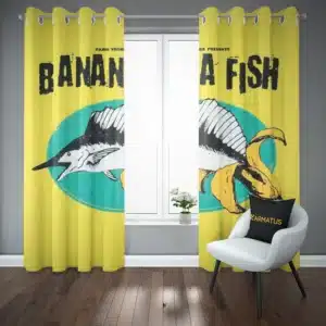 پرده پانچ انیمه بنانا فیش Banana fish
