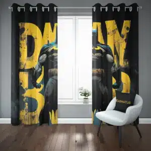 خرید پرده پانچ طرح بتمن Batman - کارماتوس (پرده پانچی, پرده پانچی انیمیشن, پرده پانچی فیلم و سریال, دکوراسیون) از کرماتوس