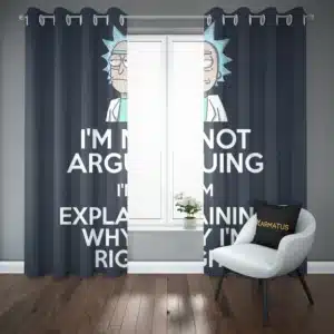 پرده پانچ ریک و مورتی Rick And Morty