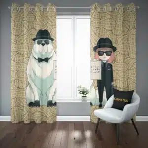 پرده پانچ خانواده جاسوس Spy x Family