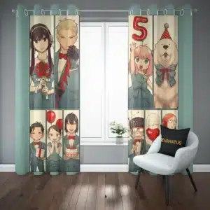 پرده پانچ خانواده جاسوس Spy x Family